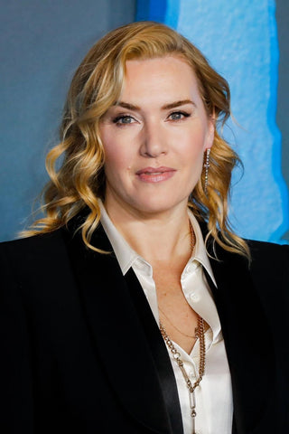 BRITISH ACTRESS KATE WINSLET SHINES AT AVATAR: THE WAY OF WATER PREMIER IN THE ‘SWORD OF LIGHT’ EARRINGS BY BEE GODDESS