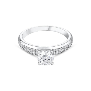 BRIDAL 18K GOLD DIAMOND RING