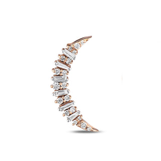 CRESCENT DIAMOND EARRING