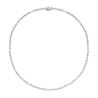SIRIUS STAR 18K WHITE DIAMOND NECKLACE