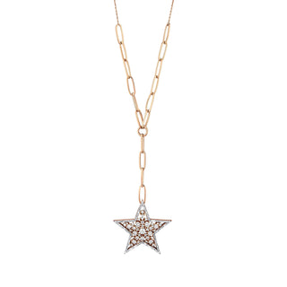 SIRIUS STAR 18K GOLD DIAMOND NECKLACE