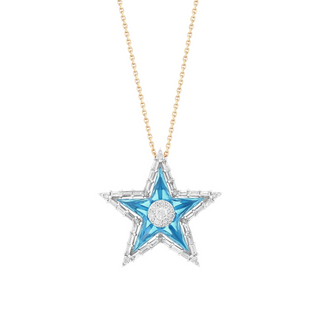 SIRIUS STAR GOLD DIAMOND NECKLACE