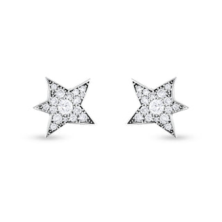 SIRIUS STAR GOLD DIAMOND EARRING