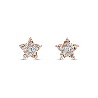 SIRIUS STAR GOLD DIAMOND EARRINGS