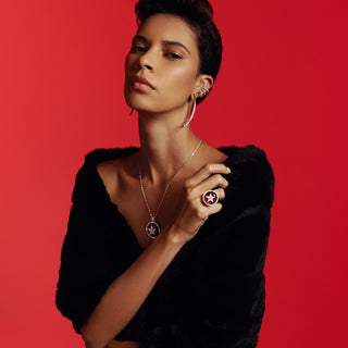 SIRIUS STAR 18K GOLD DIAMOND RING