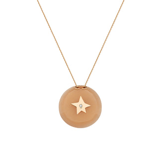 SIRIUS STAR GOLD DIAMOND NECKLACE