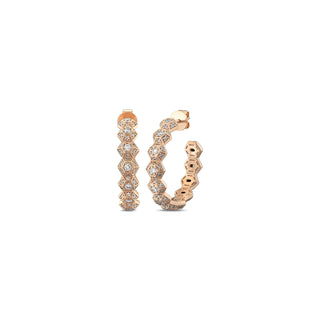 CYBELE MAGNIFICENCE HONEYCOMB EARRING