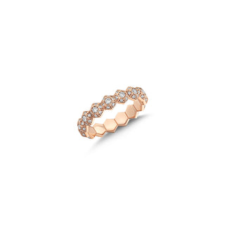 CYBELE MAGNIFICENCE HONEYCOMB RING