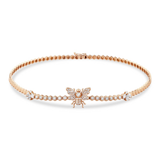 QUEEN BEE 18K GOLD DIAMOND CHOKER