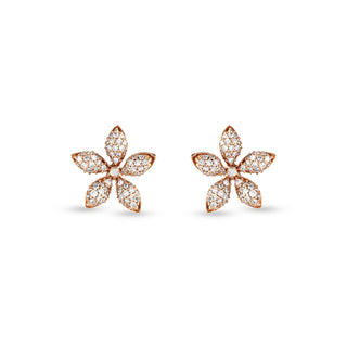 APPLE SEED TARA GOLD DIAMOND EARRINGS