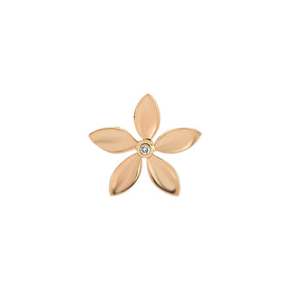 APPLE SEED GOLD DIAMOND PIERCING