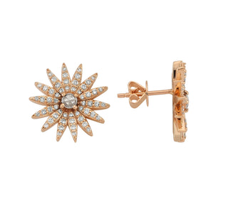 HERA GOLD DIAMOND EARRING