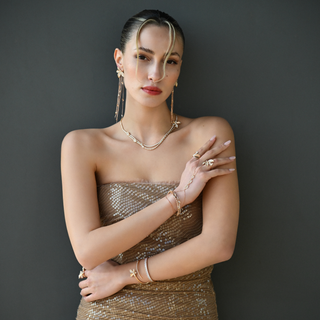 GLORIA 18K GOLD DIAMOND NECKLACE