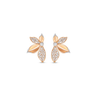 GLORIA 18K GOLD DIAMOND LARGE EARRING