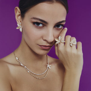 GLORIA 18K GOLD DIAMOND RING