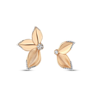 GLORIA GOLD DIAMOND SMALL EARRING