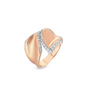 GLORIA GOLD DIAMOND RING