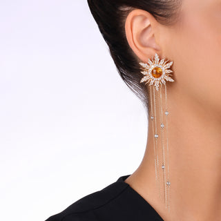 SOL GLAMOROUS DIAMOND EARRING