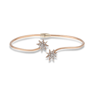 VENUS STAR GOLD DIAMOND BRACELET