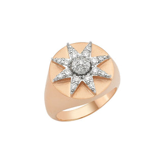 VENUS STAR GOLD DIAMOND RING