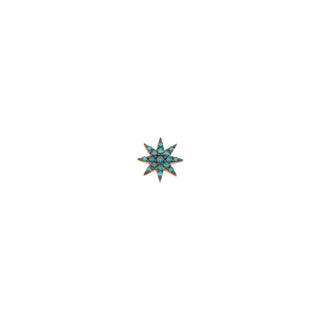 VENUS STAR GOLD BLUE DIAMOND EARRING | ISTLTFMVPGKP-GOLD