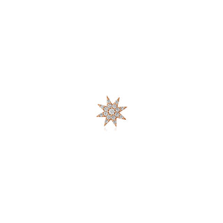 VENUS STAR GOLD DIAMOND EARRING | ISTLTPGKP-GOLD