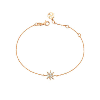 VENUS STAR GOLD DIAMOND BRACELET