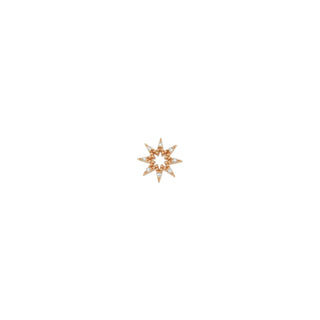 VENUS STAR GOLD DIAMOND EARRING | ISTMTIBPGKP-GOLD