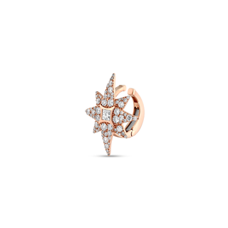 NORTH STAR PAVÊ DIAMOND EAR CUFF