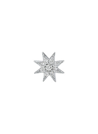 VENUS STAR GOLD DIAMOND SINGLE EARRING