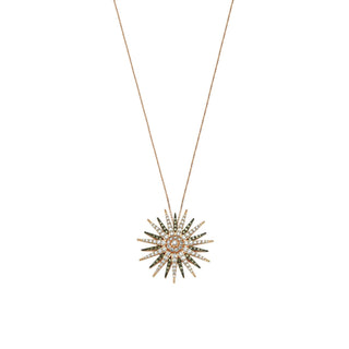 JARDIN STAR GOLD DIAMOND NECKLACE Bee Goddess