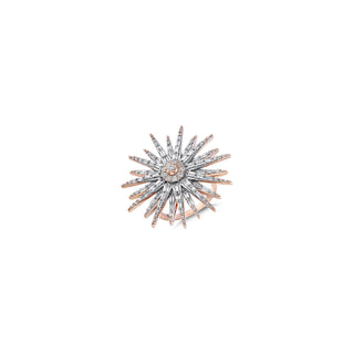 JARDIN STAR GOLD DIAMOND RING Bee Goddess