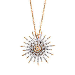 JARDIN 18K GOLD DIAMOND NECKLACE