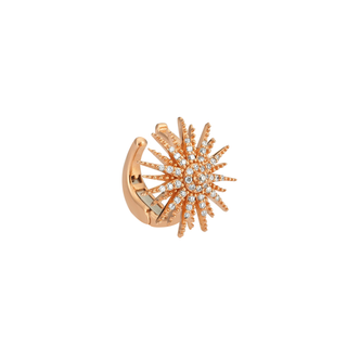 JARDIN STAR PAVÊ GOLD DIAMOND EAR CUFF