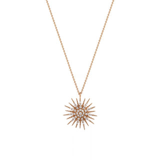 JARDIN STAR GOLD DIAMOND XSMALL NECKLACE