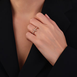 SWORD GOLD DIAMOND RING