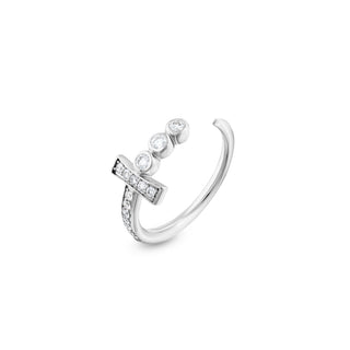SWORD WHITE GOLD DIAMOND RING