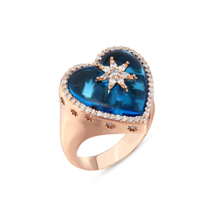 VENUS STAR GOLD DIAMOND RING