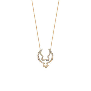 EAGLE GOLD DIAMOND NECKLACE