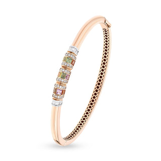 MONDRIAN GOLD BAGUETTE DIAMOND BRACELET