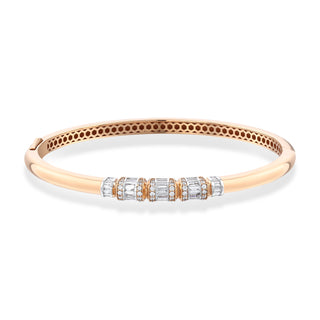 MONDRIAN GOLD BAGUETTE DIAMOND BRACELET