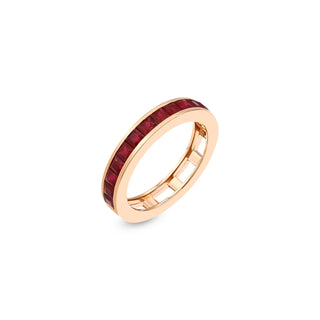 MONDRIAN RAINBOW GOLD RUBY RING