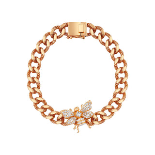 QUEEN BEE ARTEMIS ELEGANCE GOLD  DIAMOND BRACELET