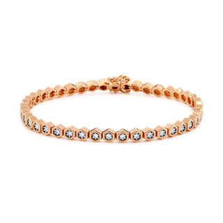 HONEYCOMB DIAMOND BRACELET