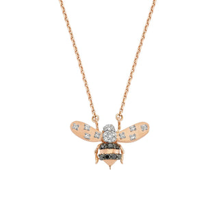 QUEEN BEE MELLONA DIAMOND NECKLACE Bee Goddess