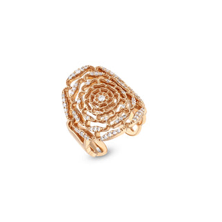 ROSA MUNDI GOLD DIAMOND RING