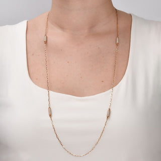 MONDRIAN SOUL COLORS CHAIN NECKLACE