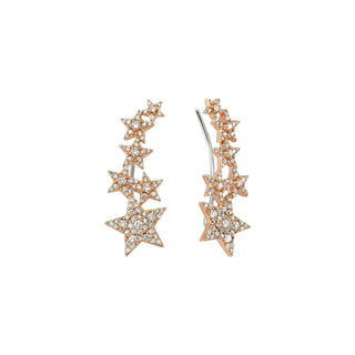 SIRIUS STAR GOLD DIAMOND EARRING Bee Goddess