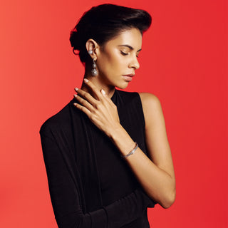 JARDIN STAR PAVÊ GOLD DIAMOND EAR CUFF