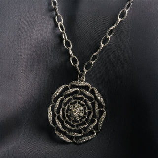 ROSA MUNDI 18K GOLD DIAMOND CHAIN NECKLACE